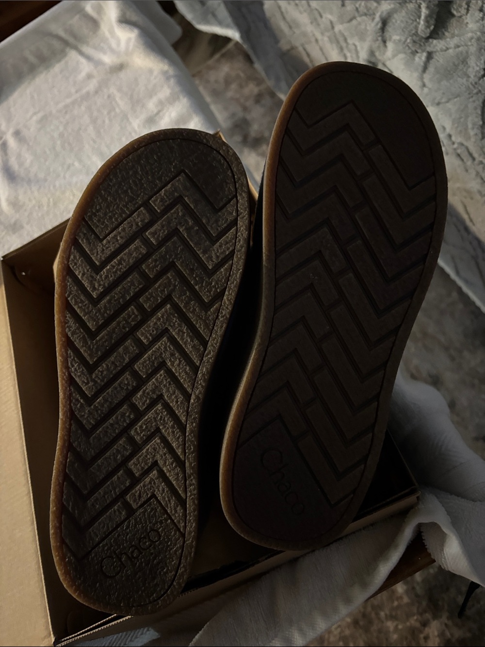 Chaco Gray Revel Tall Kids Boots - Picture 4 of 7